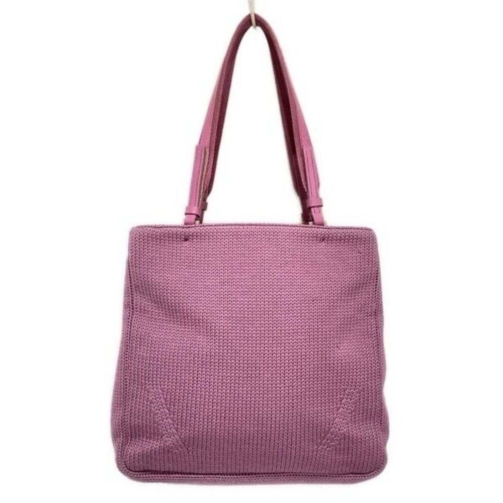 Prada 1999 pink knitted wool bag - Picture 3 of 8